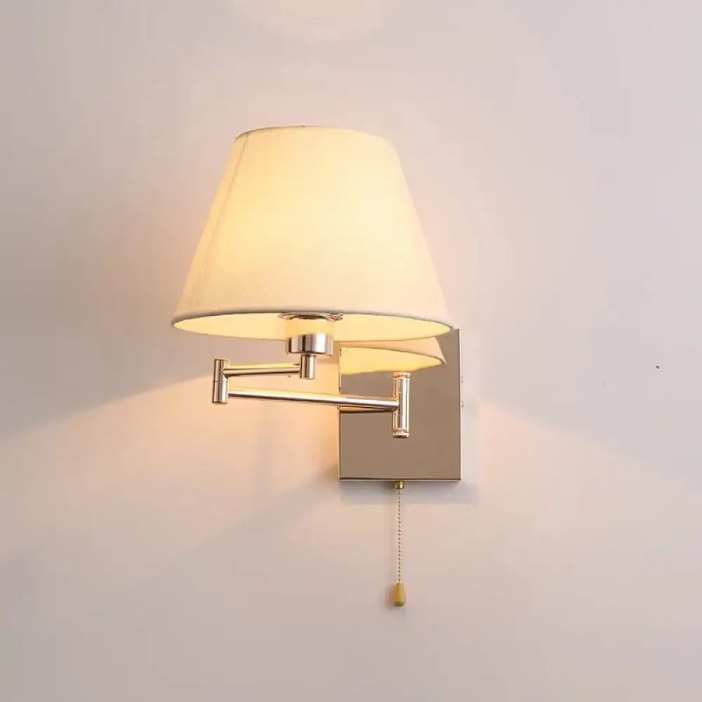 Adjustable Nordic Wall Sconce | Modern Bedroom Lighting