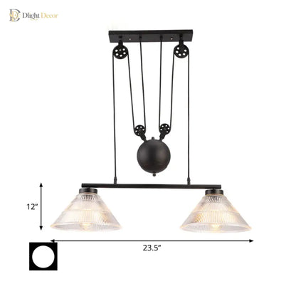 Adjustable Pendant Light | Modern Kitchen Island Lighting