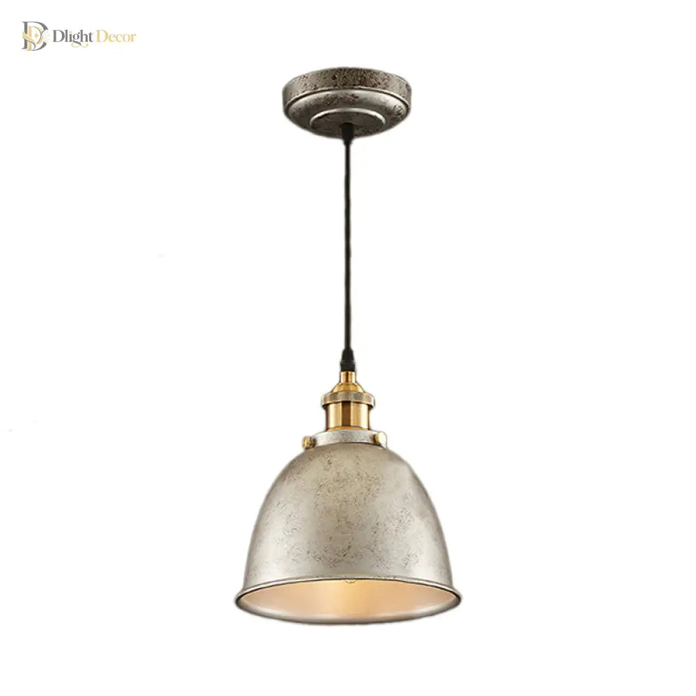 Antique 1-Light Dome Pendant Light | Dining Room Lighting