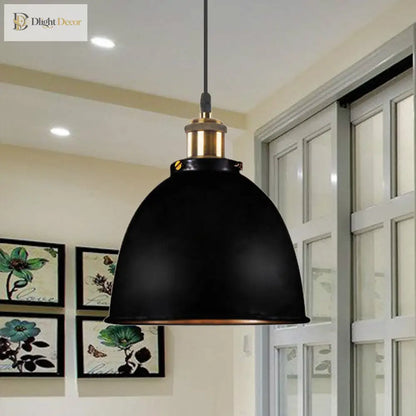 Antique 1-Light Dome Pendant Light | Dining Room Lighting