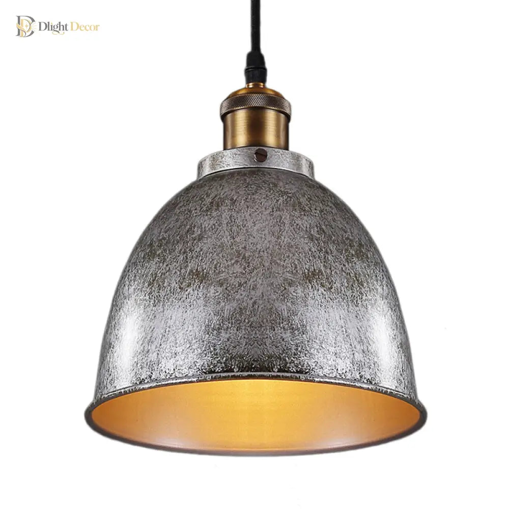 Antique 1-Light Dome Pendant Light | Dining Room Lighting