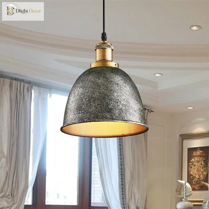 Antique 1-Light Dome Pendant Light | Dining Room Lighting