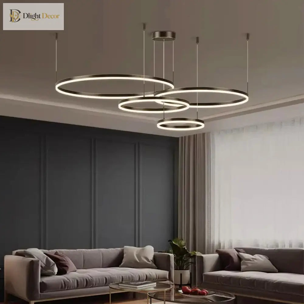 Aria LED Nordic Modern Chandelier | Dining Room Lighting