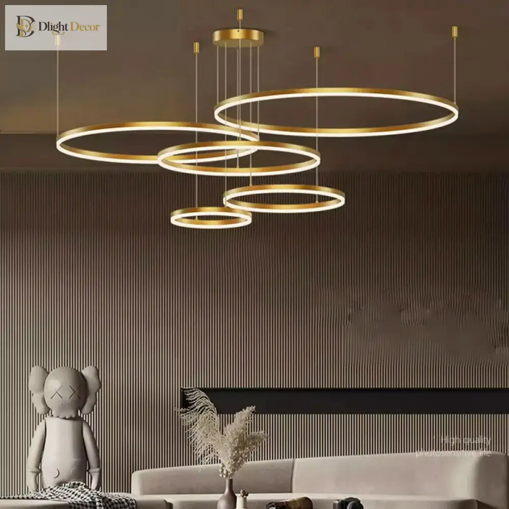 Aria LED Nordic Modern Chandelier | Dining Room Lighting