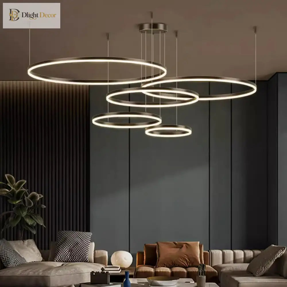 Aria LED Nordic Modern Chandelier | Dining Room Lighting