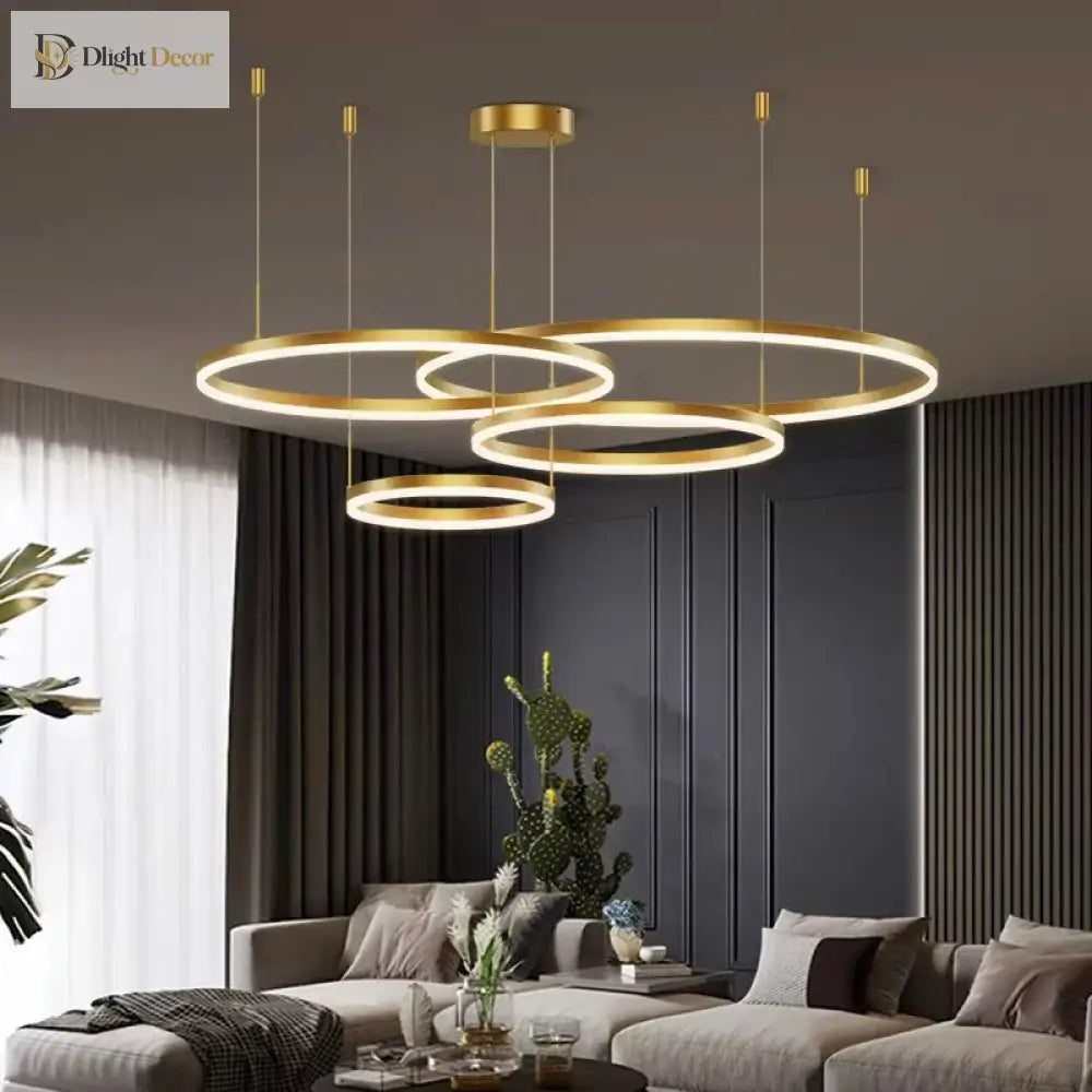 Aria LED Nordic Modern Chandelier | Dining Room Lighting