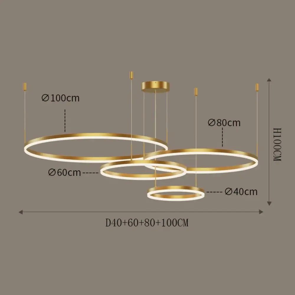 Aria LED Nordic Modern Chandelier | Dining Room Lighting