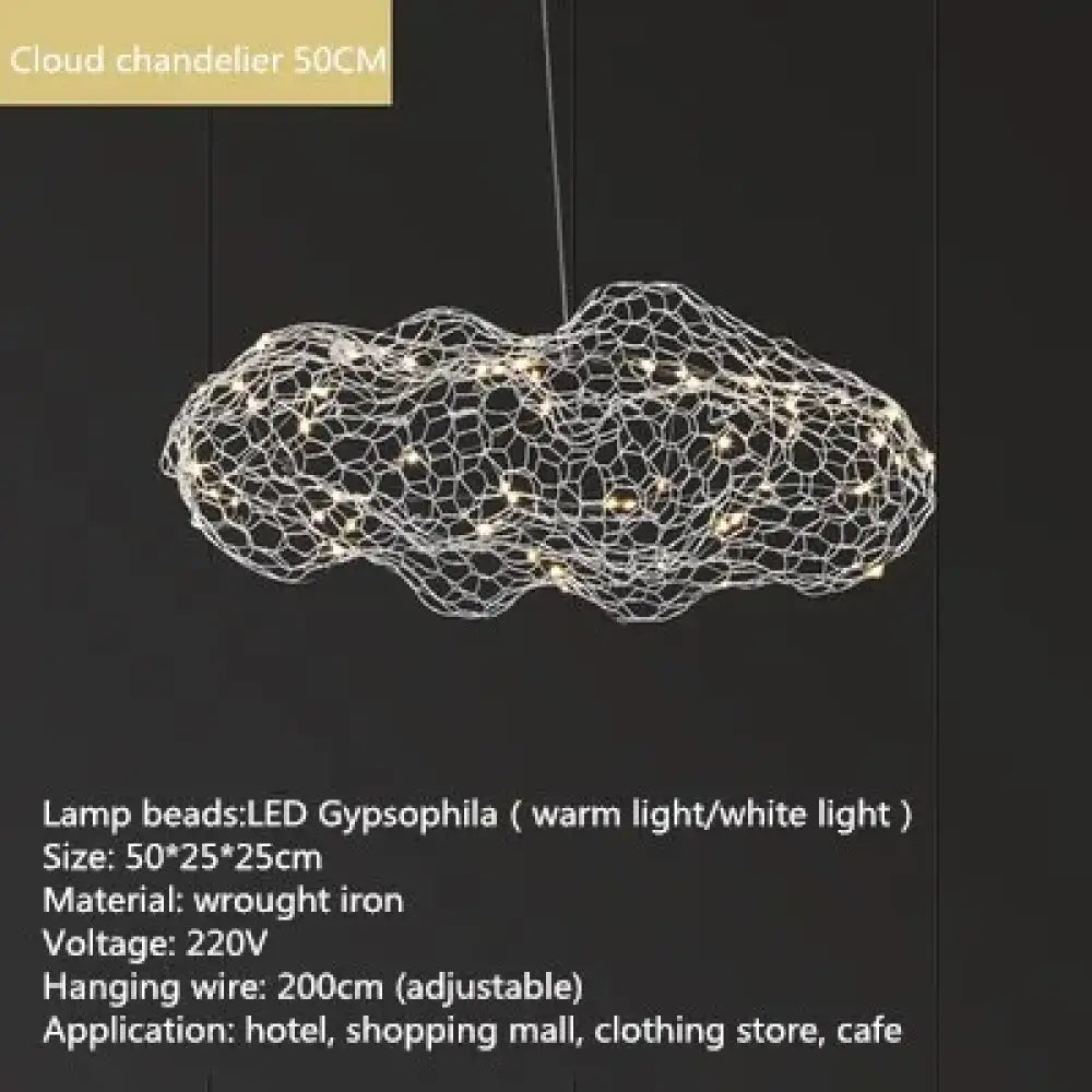 Art Cloud Chandelier | Modern Bedroom &amp; Bedside Lighting
