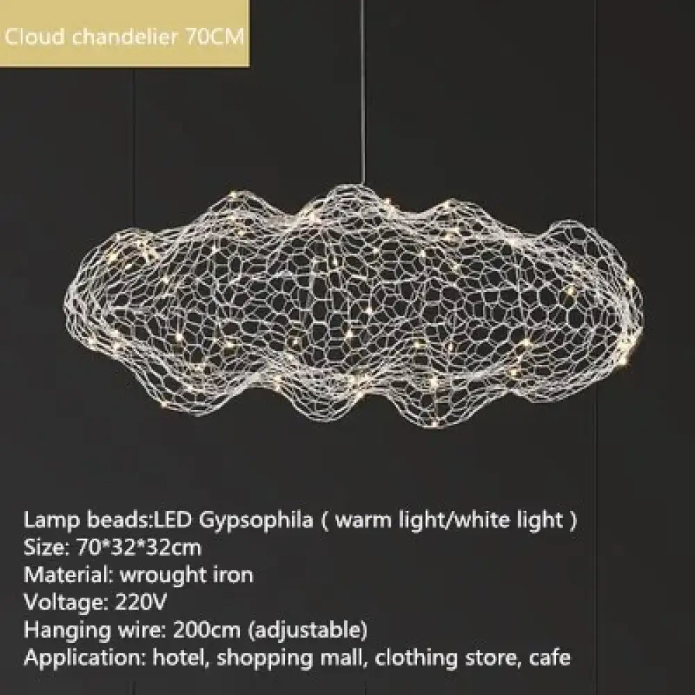 Art Cloud Chandelier | Modern Bedroom &amp; Bedside Lighting