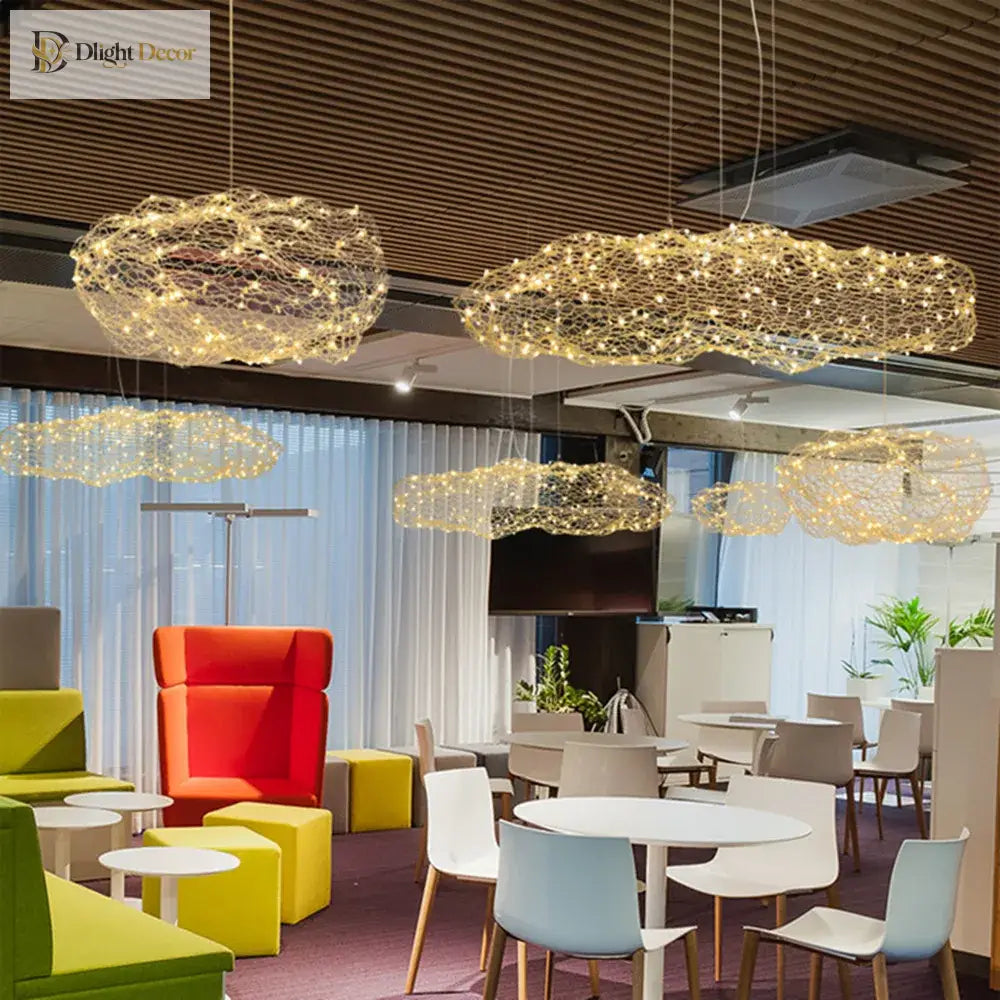 Art Cloud Chandelier | Modern Bedroom &amp; Bedside Lighting