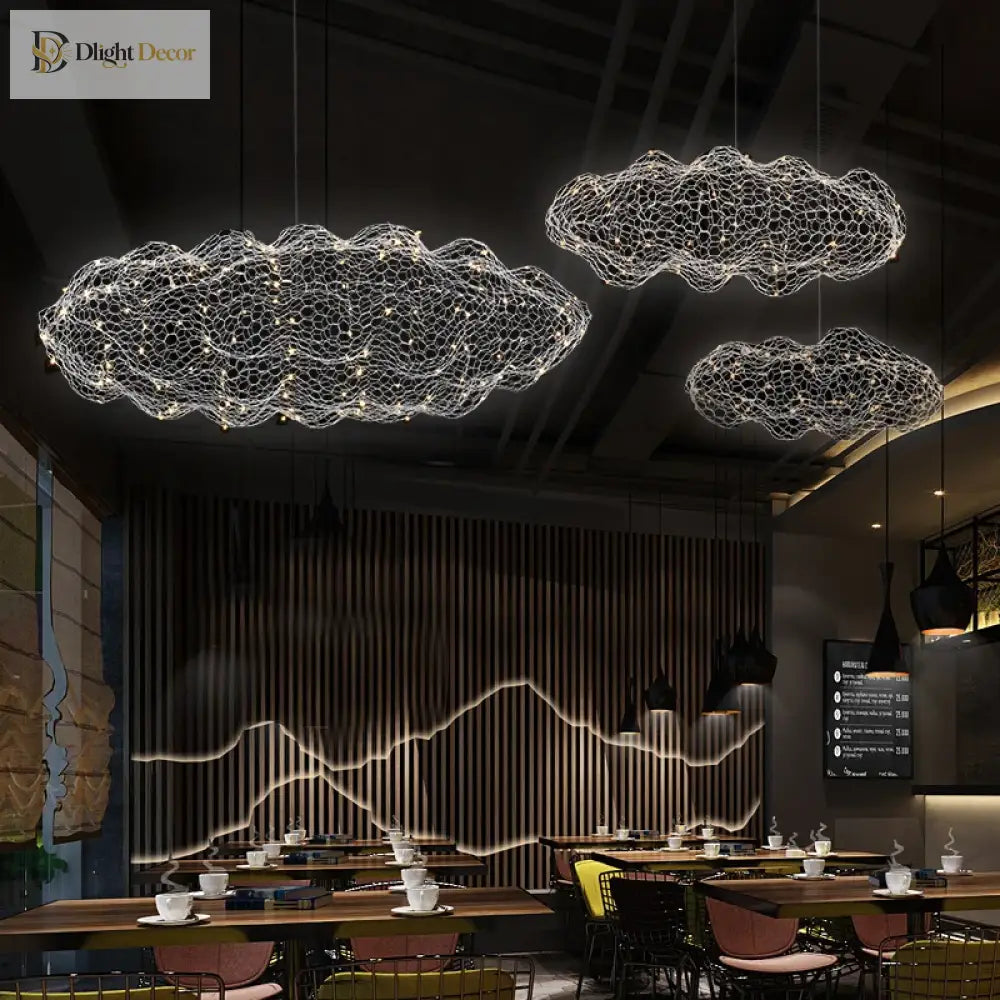Art Cloud Chandelier | Modern Bedroom &amp; Bedside Lighting