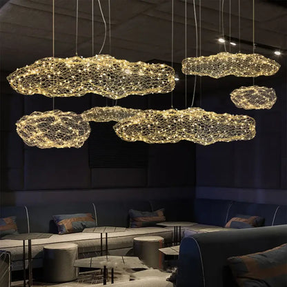 Art Cloud Chandelier | Modern Bedroom &amp; Bedside Lighting