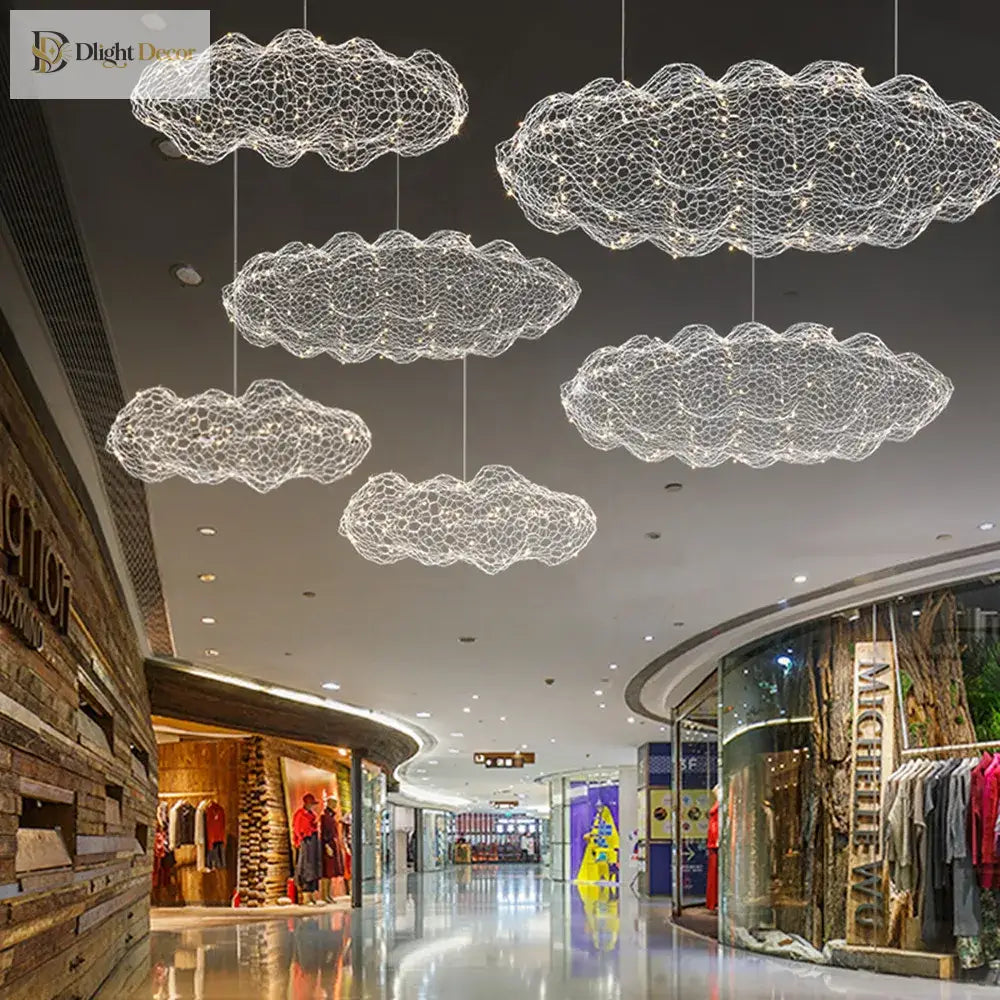 Art Cloud Chandelier | Modern Bedroom &amp; Bedside Lighting