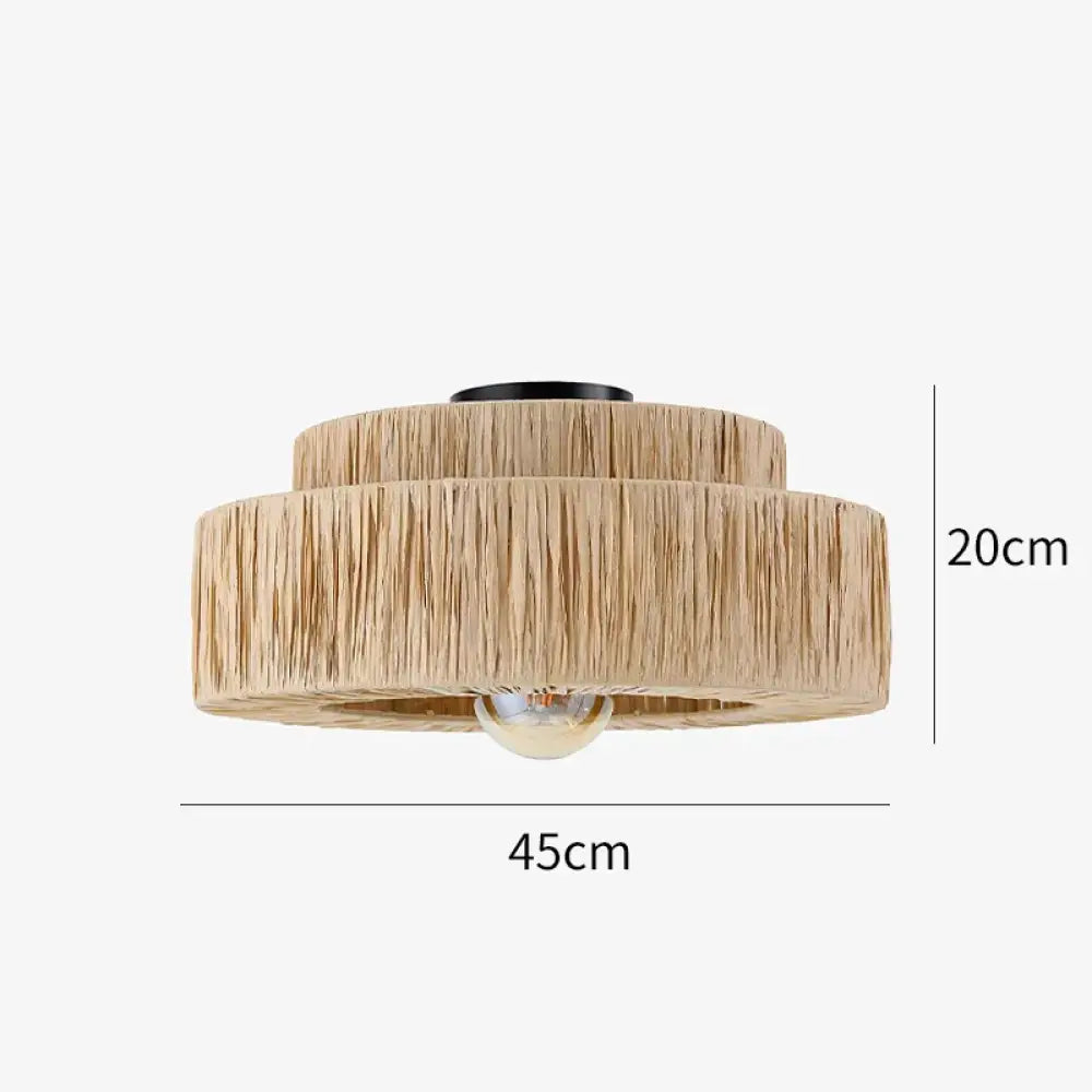 Artful Rattan Pendant Light | Bedroom &amp; Bedside Lighting