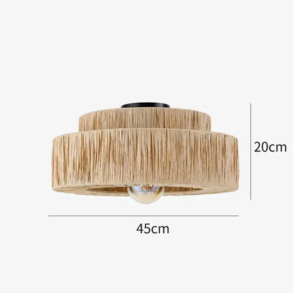 Artful Rattan Pendant Light | Bedroom &amp; Bedside Lighting