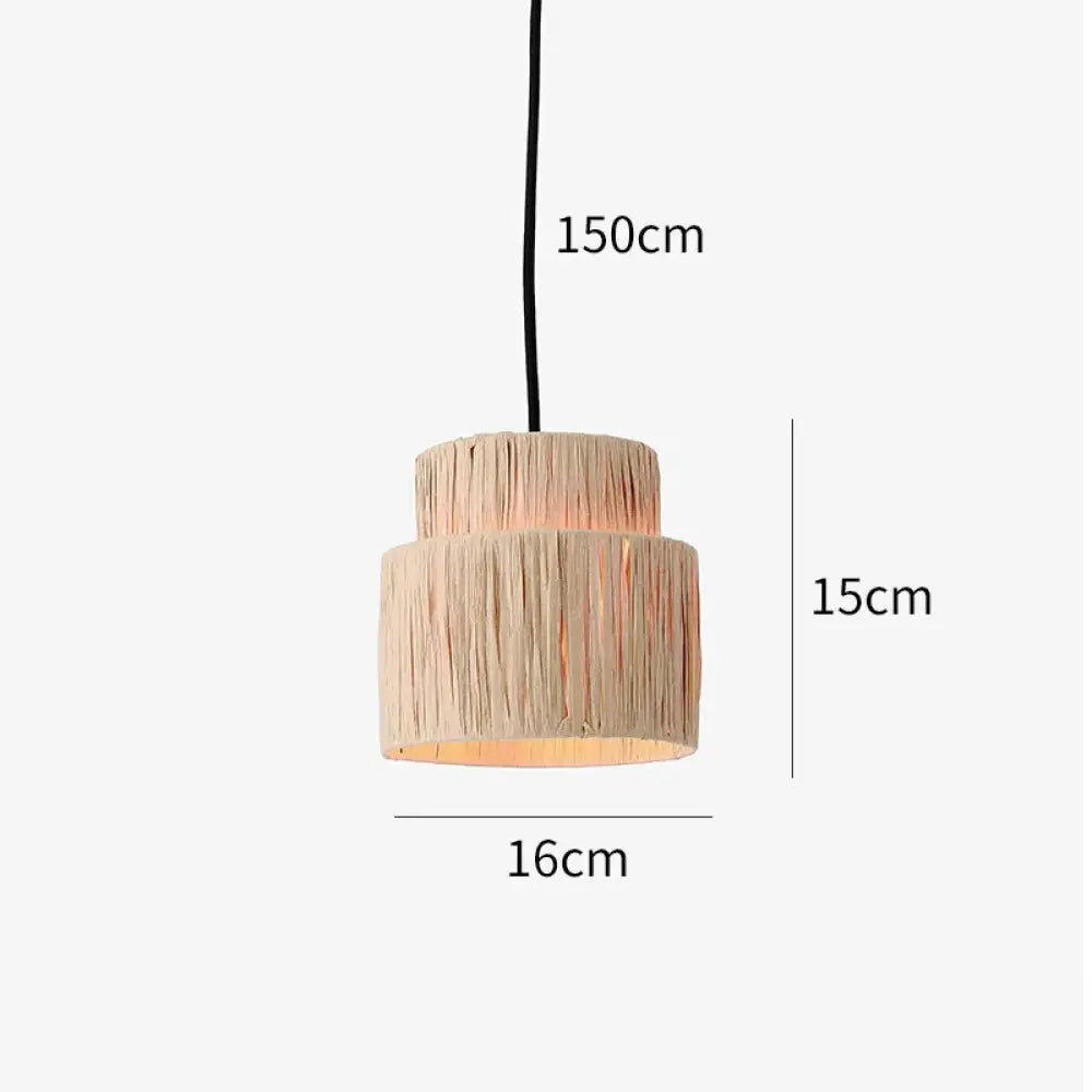 Artful Rattan Pendant Light | Bedroom &amp; Bedside Lighting