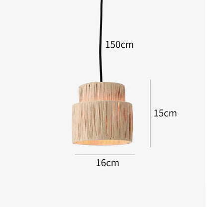 Artful Rattan Pendant Light | Bedroom &amp; Bedside Lighting