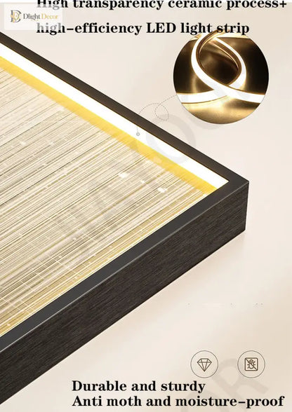 Artistic LED Wall Art Light | Modern Interior Home Lighting