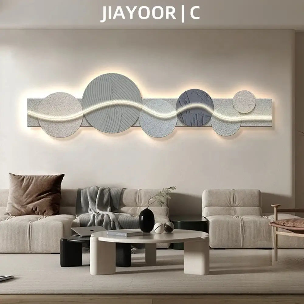 Artistic LED Wall Art Light | Modern Interior Home Lighting