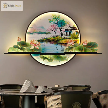 Artistic LED Wall Art Light | Modern Interior Lighting