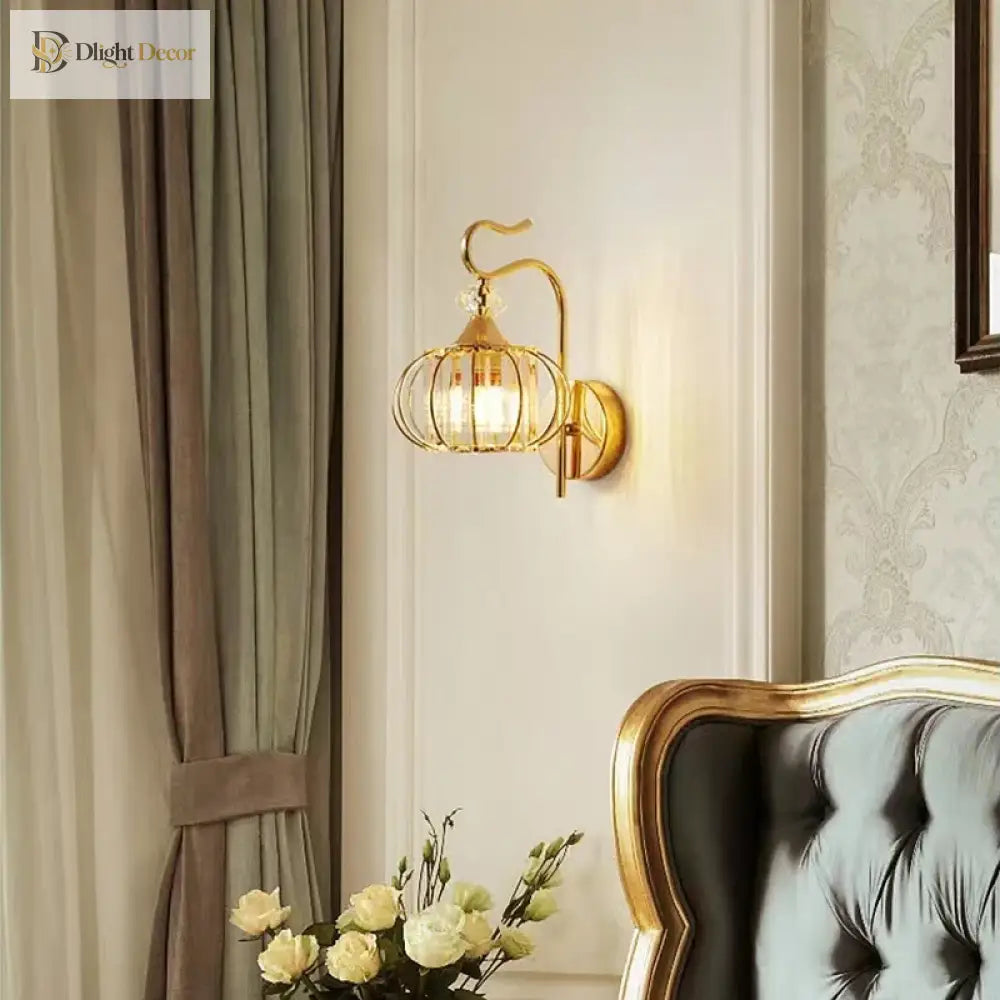 Aurette LED Wall Sconce | Bedroom &amp; Hallway Home Lighting