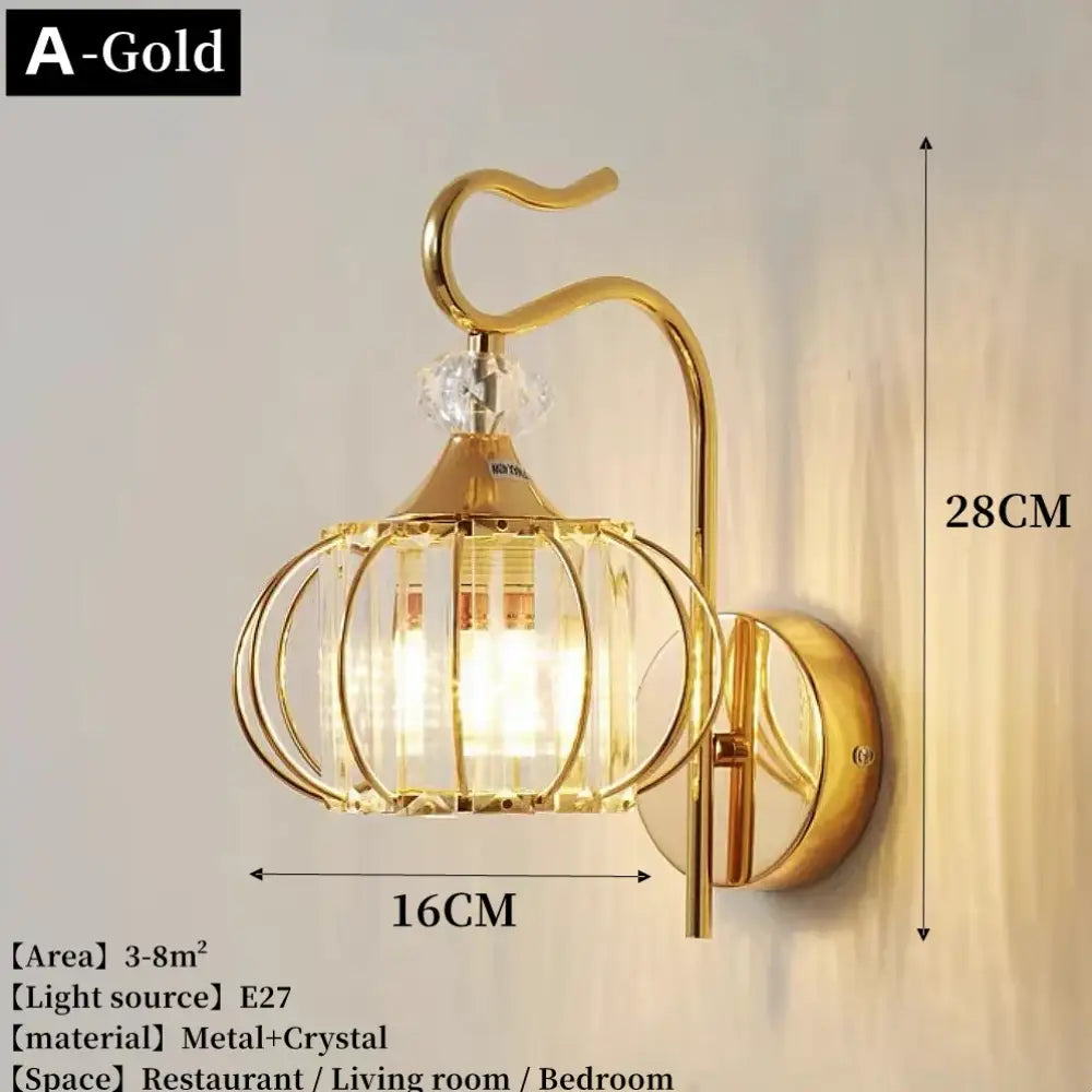 Aurette LED Wall Sconce | Bedroom &amp; Hallway Home Lighting