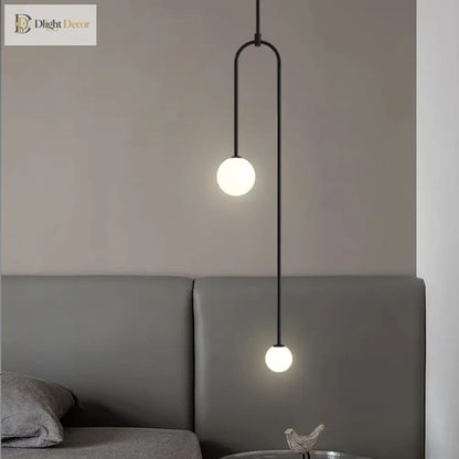 Ava Modern Glass Pendant Light | Dining Room Home Lighting