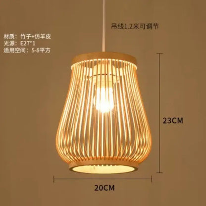Bamboo Pendant Light | Living Room &amp; Lounge Lighting