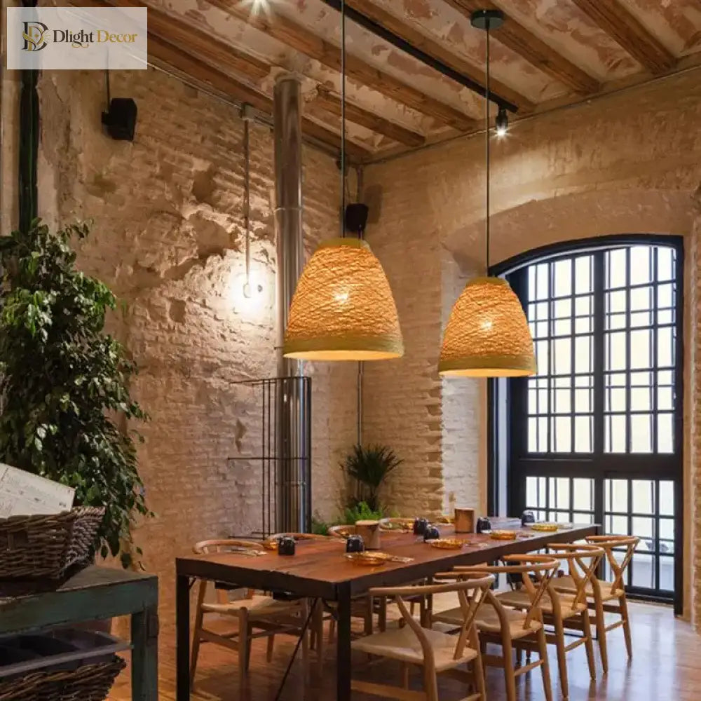 Bamboo Pendant Light | Living Room &amp; Lounge Lighting