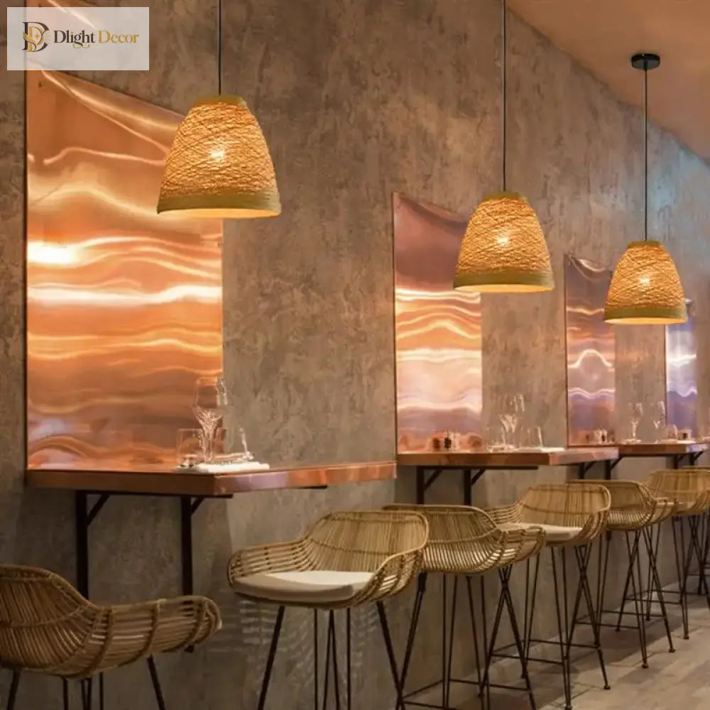 Bamboo Pendant Light | Living Room &amp; Lounge Lighting