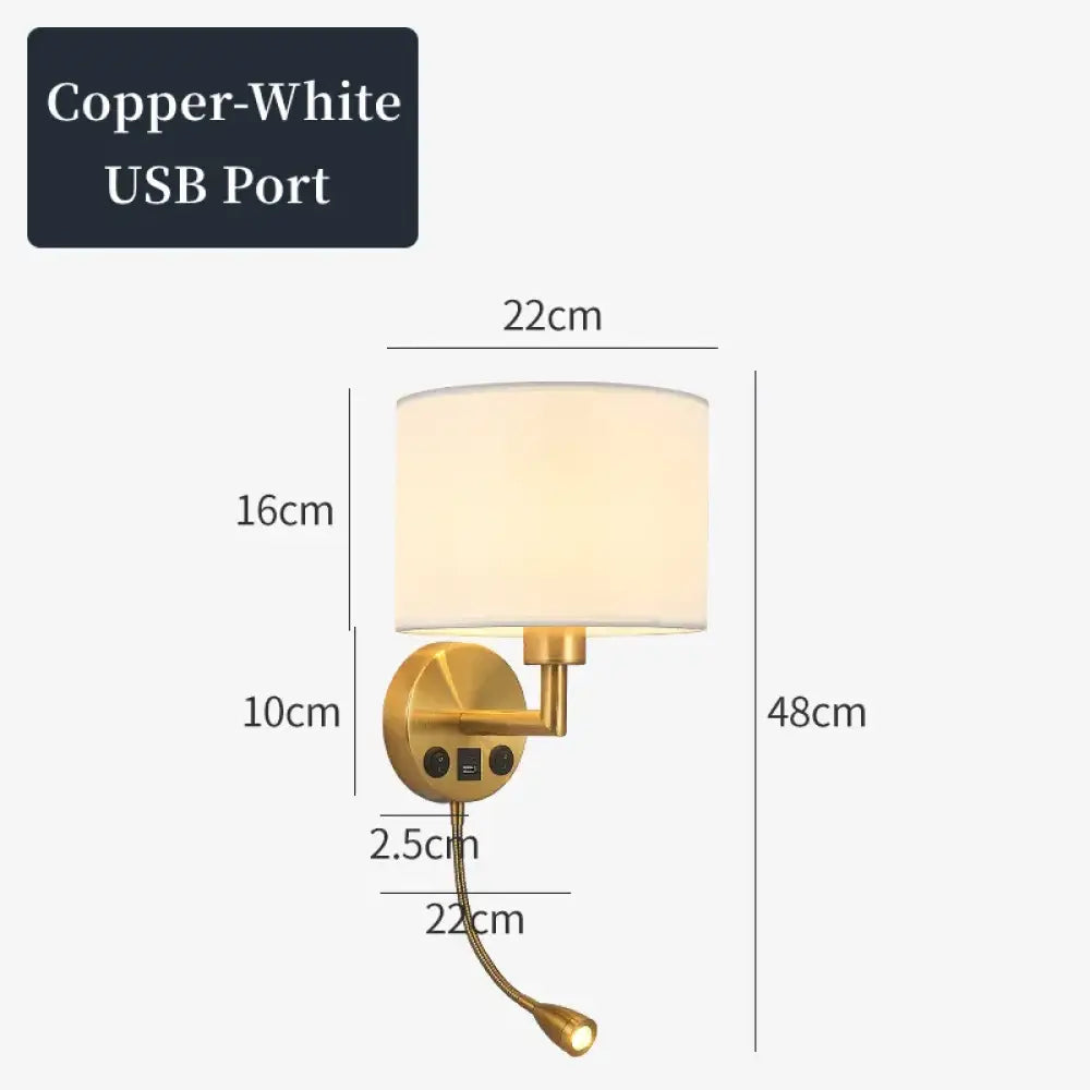 Bedside Modern LED Spotlight | Bedroom &amp; Bedside Lighting