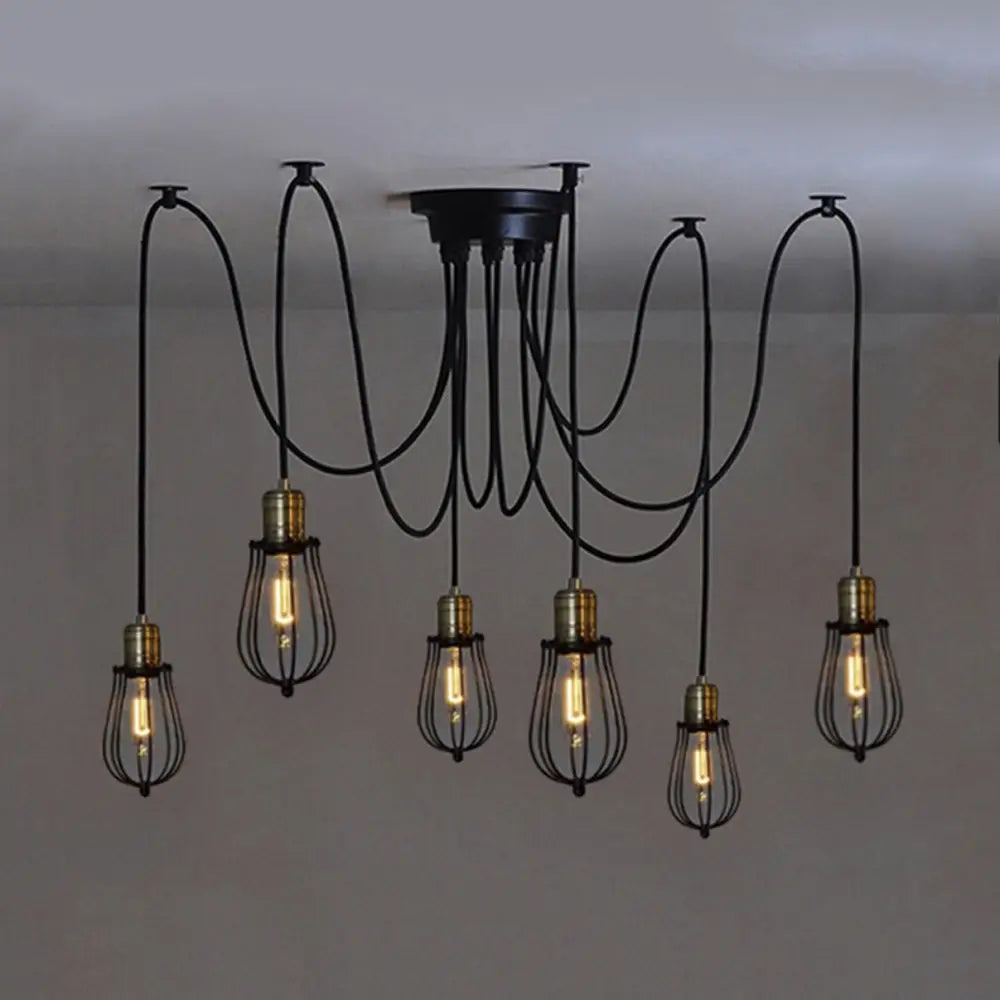 Blake Vintage Black Pendant Light | Dining Room Lighting
