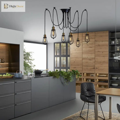 Blake Vintage Black Pendant Light | Dining Room Lighting