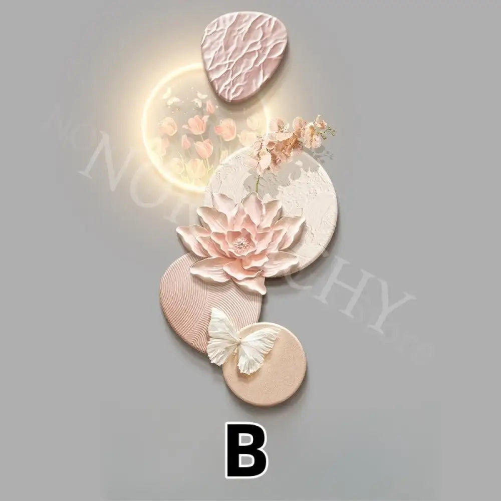 Butterfly LED Wall Art Light | Modern Interior Lighting