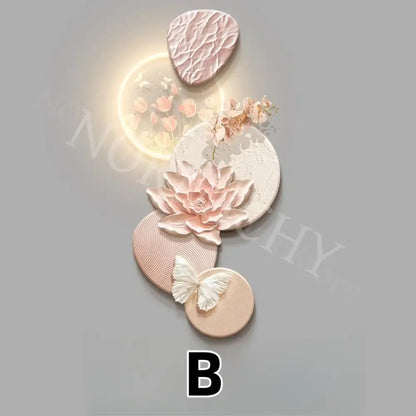 Butterfly LED Wall Art Light | Modern Interior Lighting