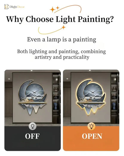 Celeste LED Wall Art Light | Modern Interior Home Lighting