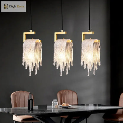 Celine Copper Chandelier | Modern Dining Room Lighting