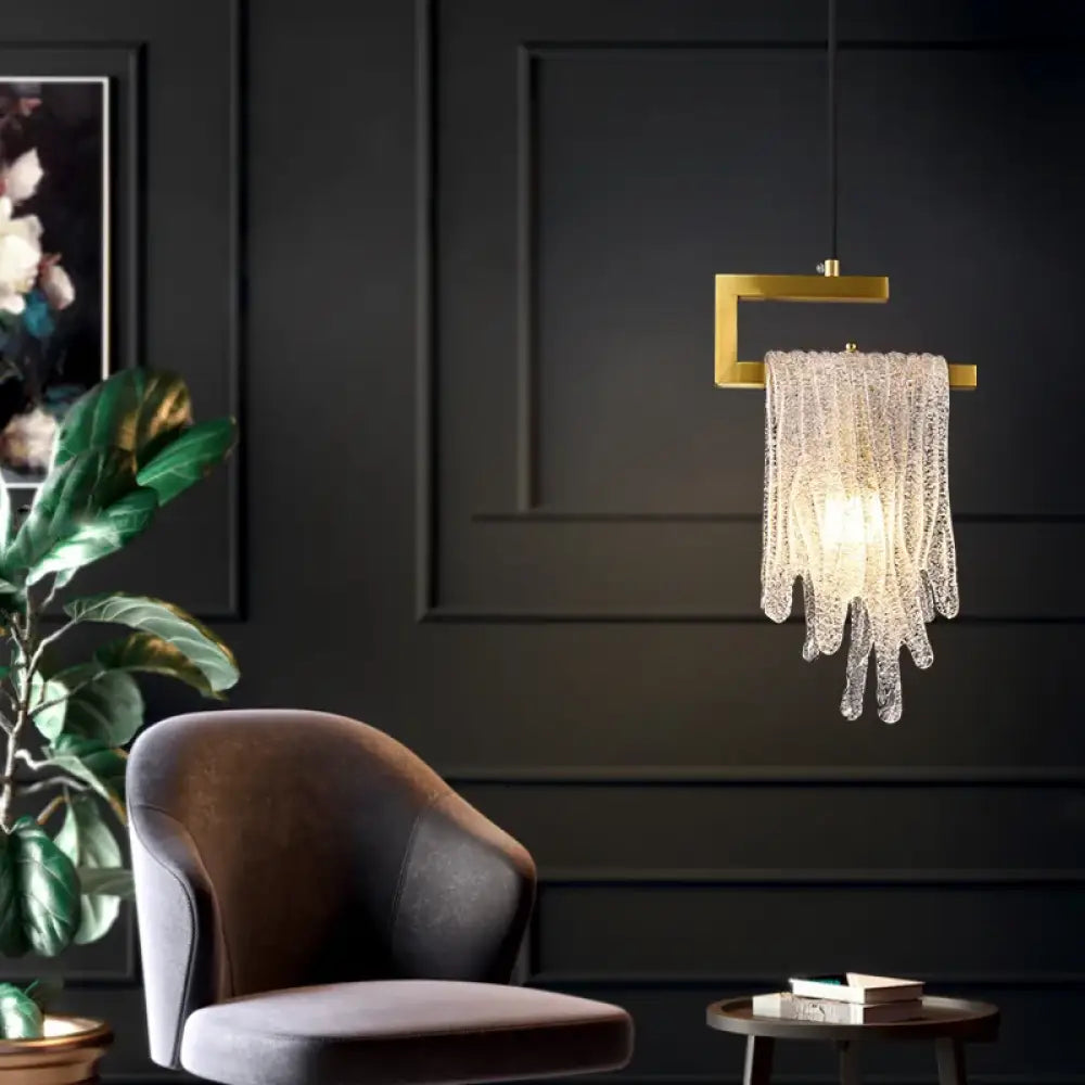 Celine Copper Chandelier | Modern Dining Room Lighting