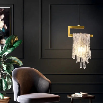 Celine Copper Chandelier | Modern Dining Room Lighting