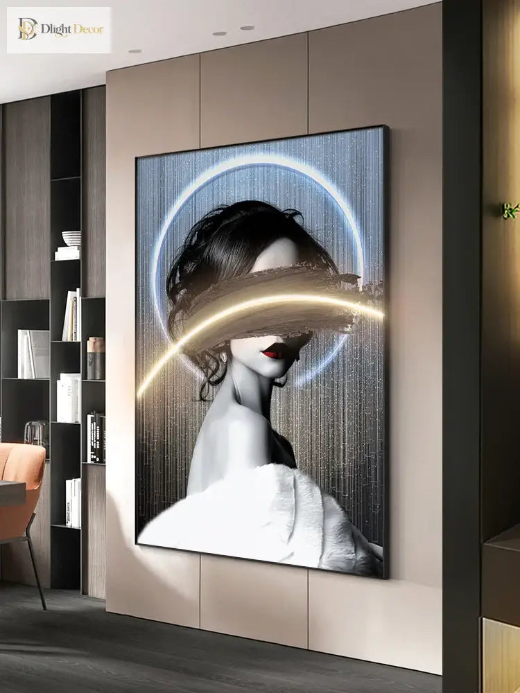 Ceramic LED Wall Art Light | Modern Interior Home Lighting