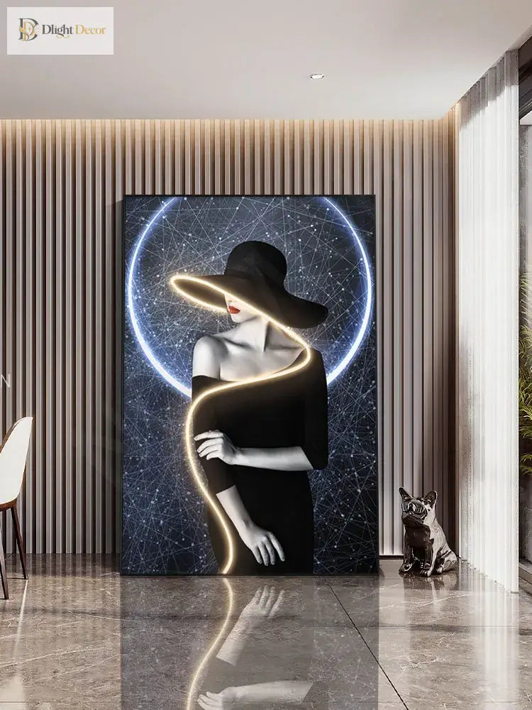 Ceramic LED Wall Art Light | Modern Interior Home Lighting