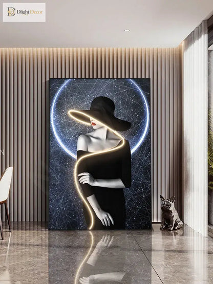 Ceramic LED Wall Art Light | Modern Interior Home Lighting