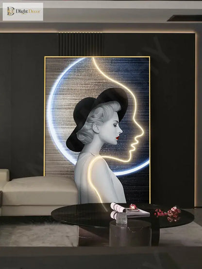 Ceramic LED Wall Art Light | Modern Interior Home Lighting