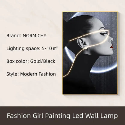 Ceramic LED Wall Art Light | Modern Interior Home Lighting