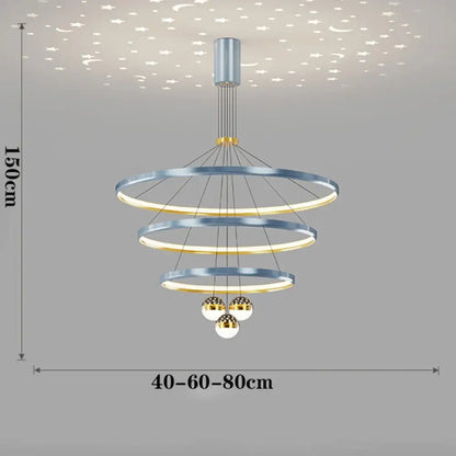 Chic Nordic Chandelier | Modern Dining Room Lighting