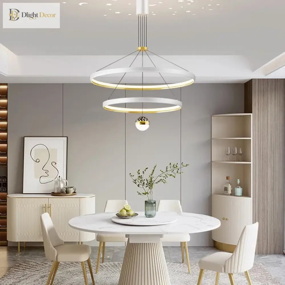 Chic Nordic Chandelier | Modern Dining Room Lighting