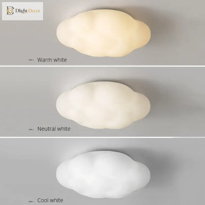 Clouds LED White Chandelier | Modern Dining Room Lighting