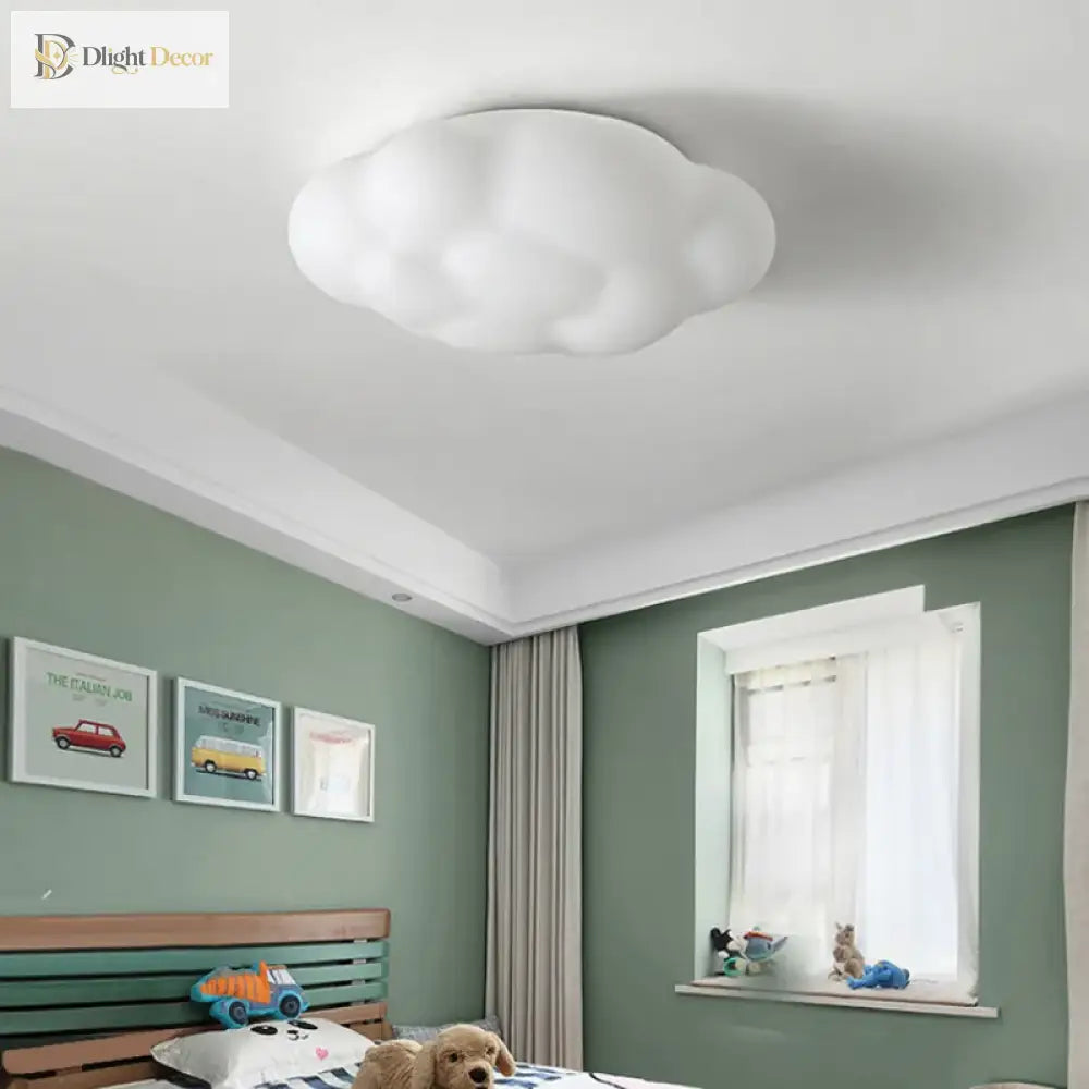 Clouds LED White Chandelier | Modern Dining Room Lighting