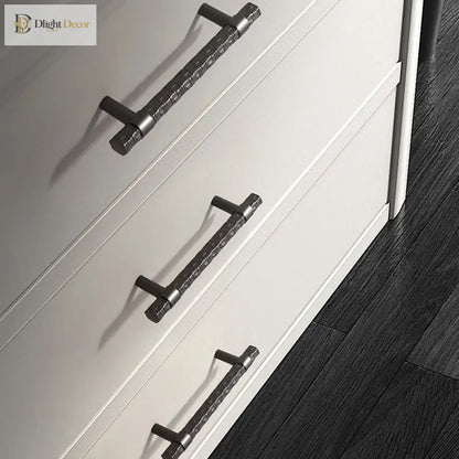 Creative T-Bar Cabinet Handles - Modern Zinc Alloy Pulls for Kitchen and Furniture