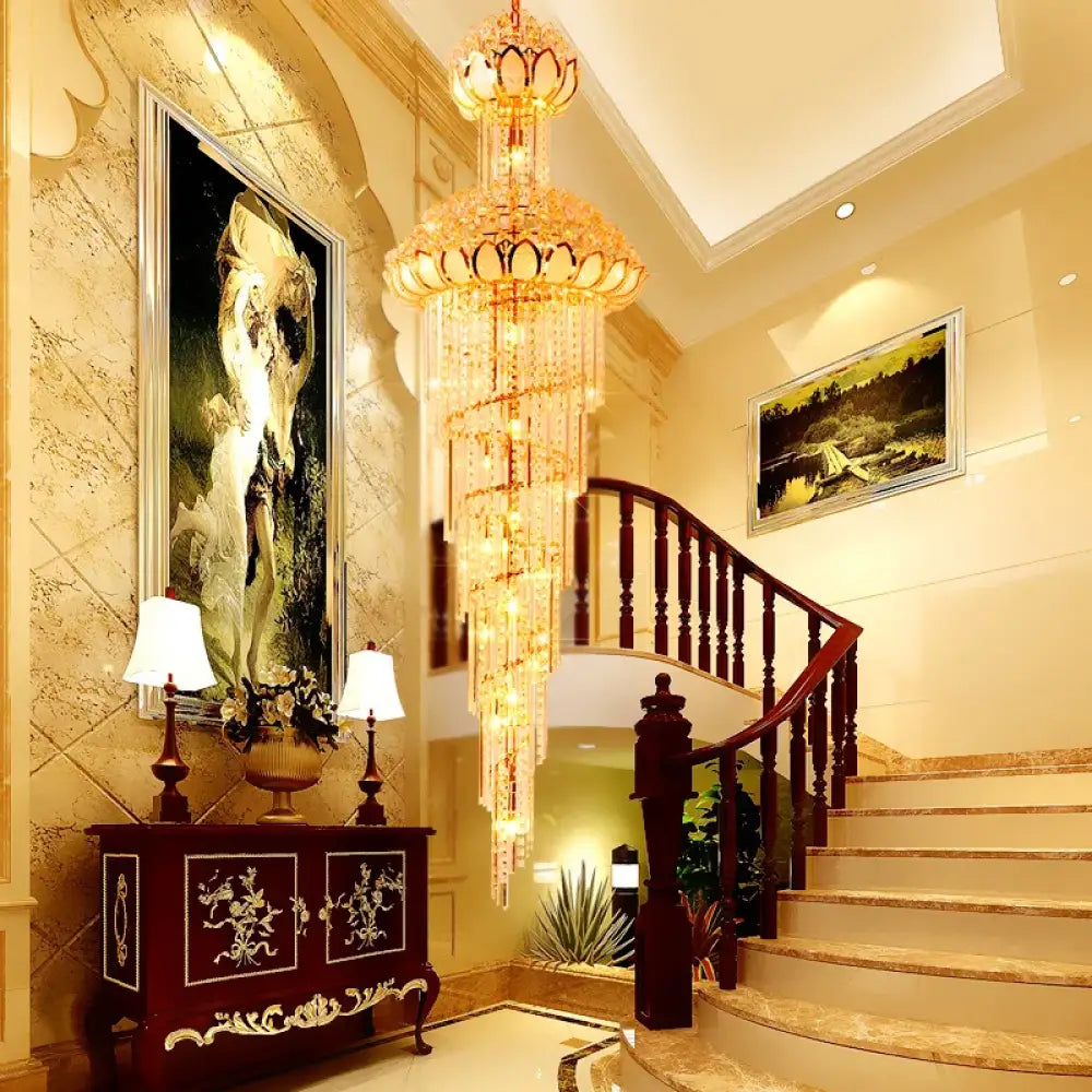 Crystal Chandelier | Modern Living Room Home Lighting